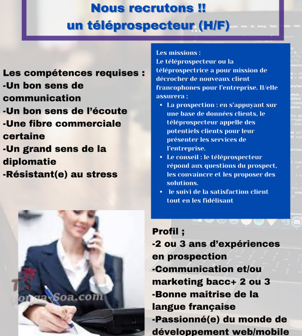 Emploi Madagascar